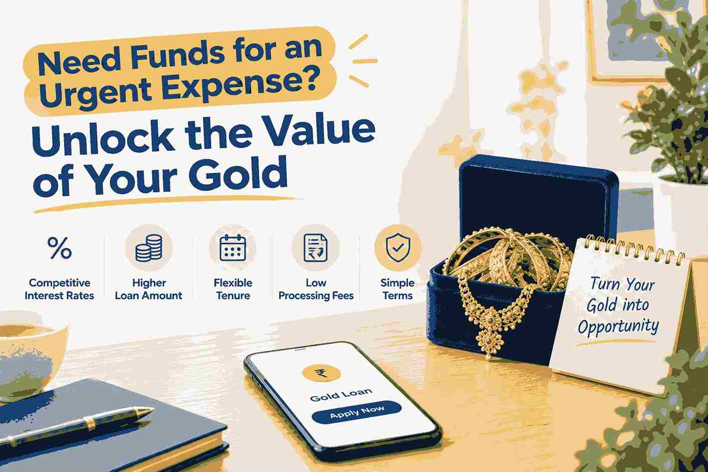  Need Funds for an Urgent Expense? Unlock the Value of Your Gold