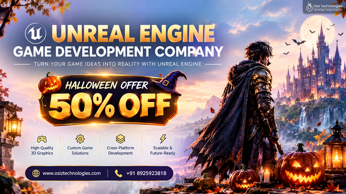  Start Your Unreal Engine Game Project This Halloween – Get 50% OFF