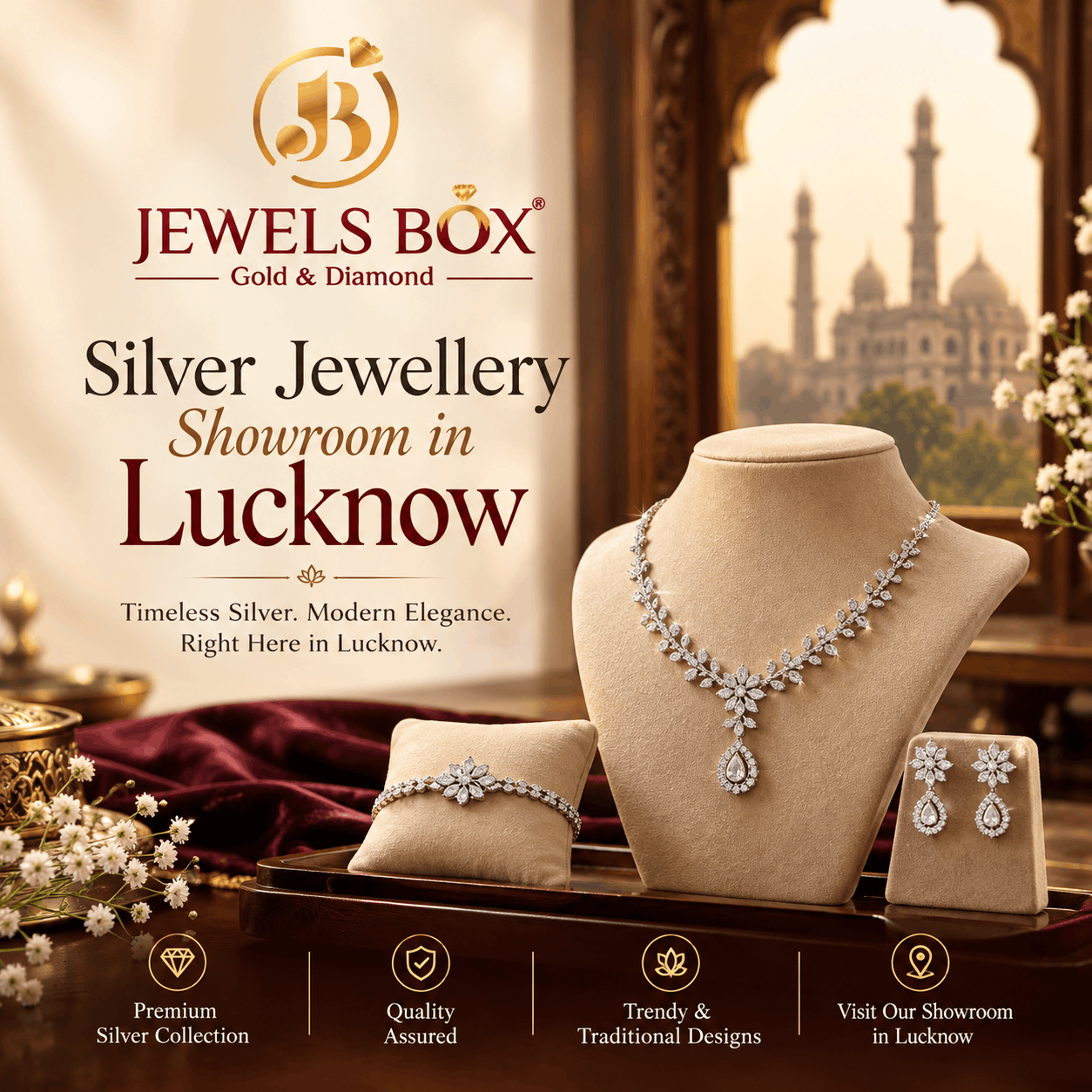  Discover Silver Jewellery in Lucknow at Jewels Box