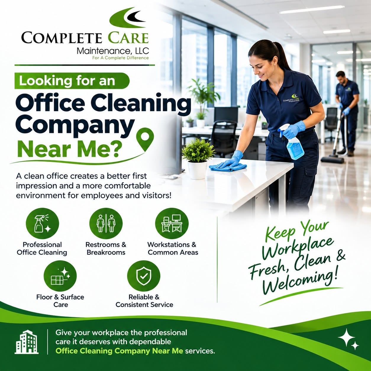  Need Professional Office Cleaning Services in New Jersey?