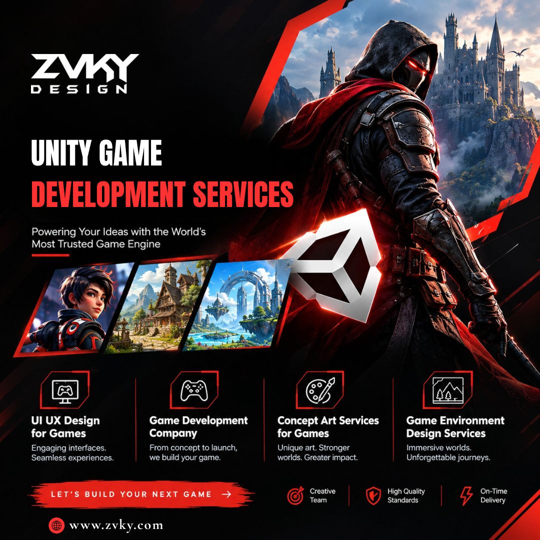  Unity Game Development Services | ZVKY