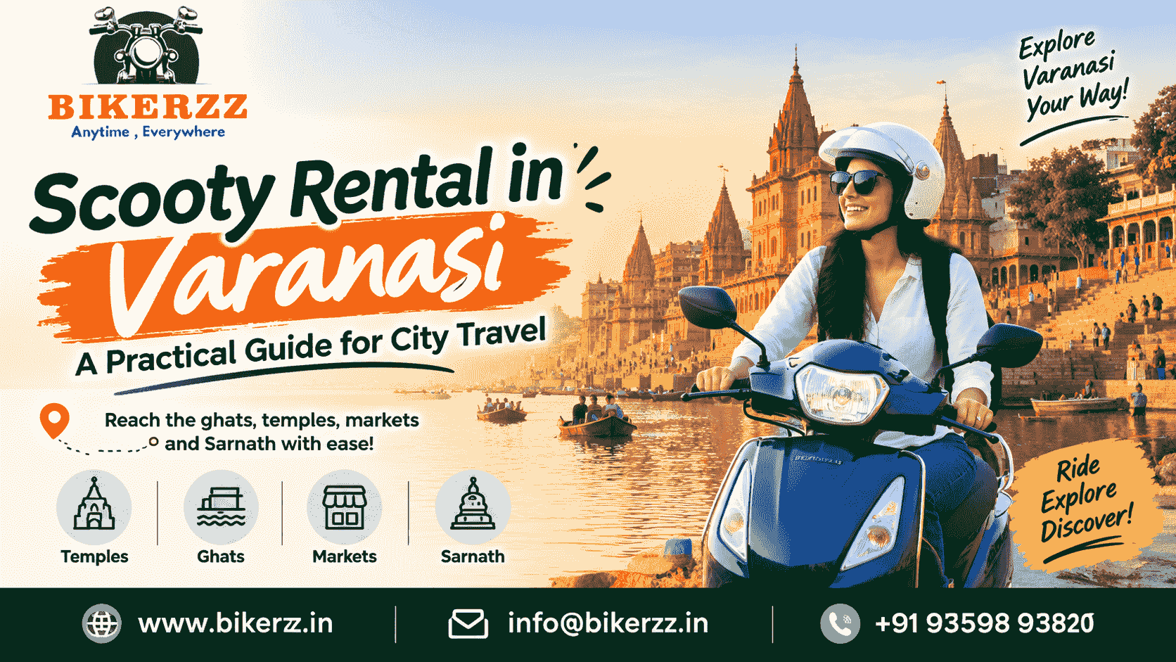  Scooty Rental in Varanasi: A Practical Guide for City Travel
