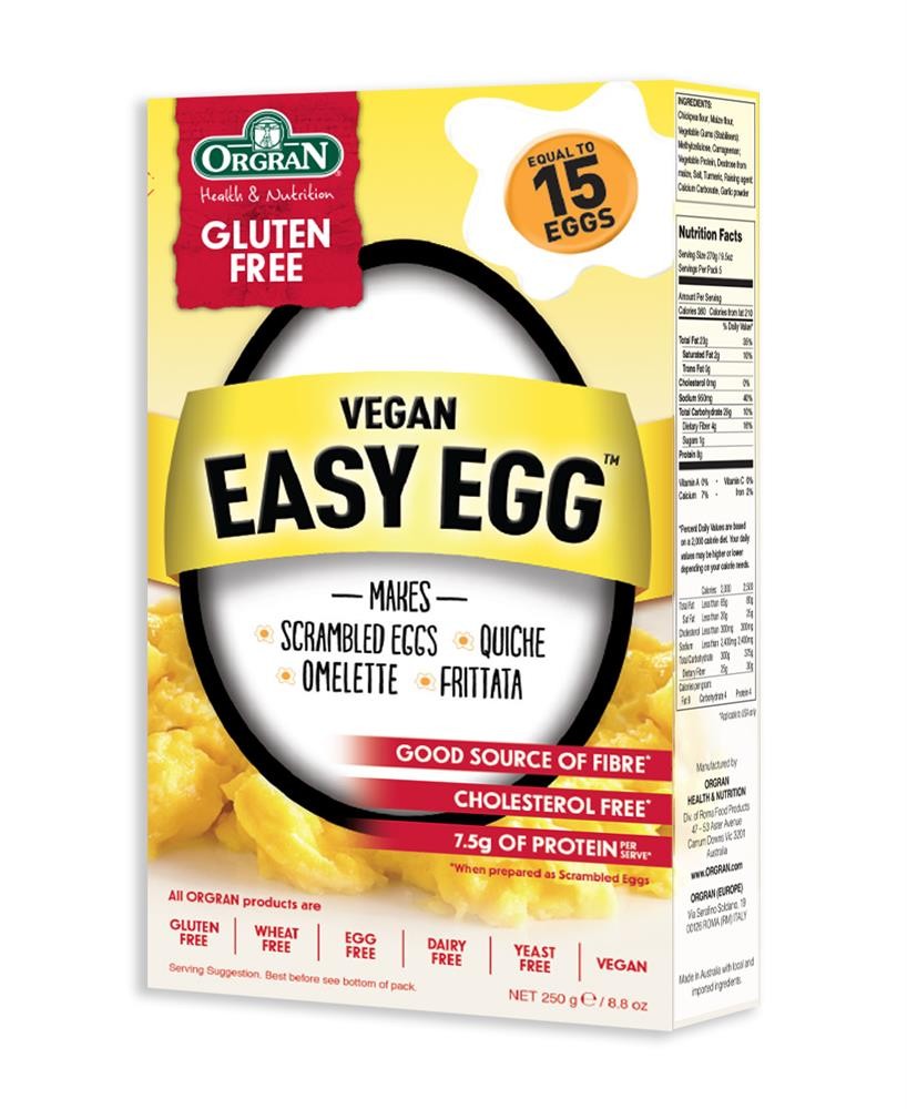  Orgran Vegan Egg Replacer & Substitute 250g – Easy Egg Mix