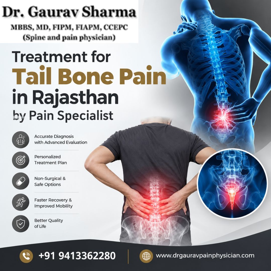  Treatment for Tail Bone Pain in Rajasthan by Pain Specialist