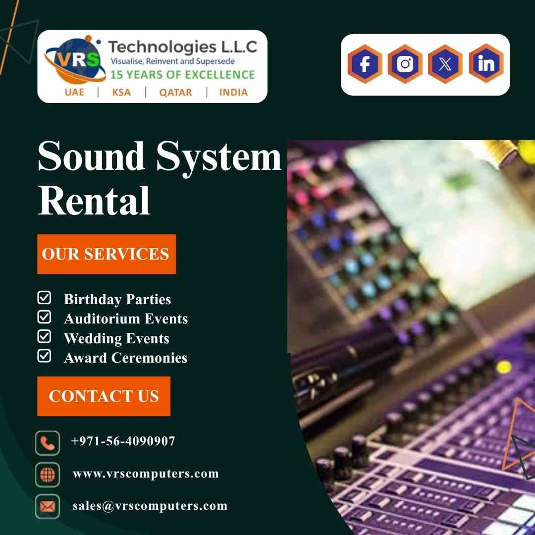  Where Can You Find Reliable Sound System Rental Services?