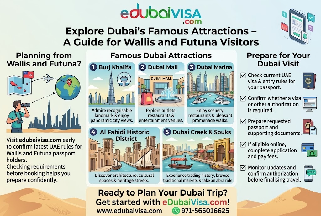  Explore Dubai’s Famous Attractions – A Guide for Wallis and Futuna Visitors