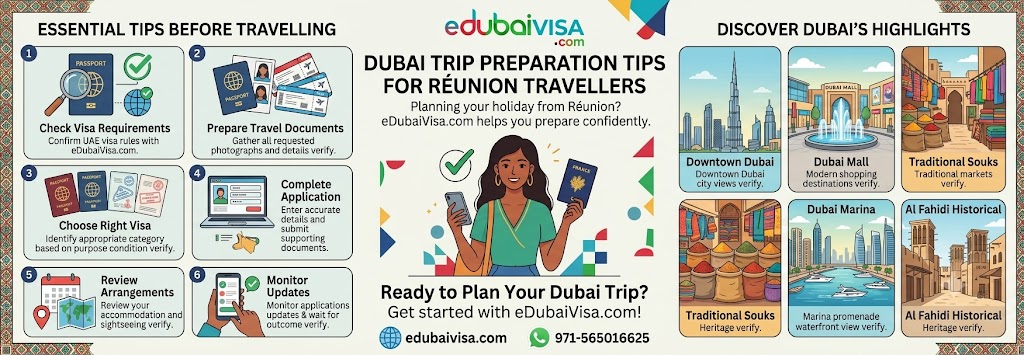  Dubai Trip Preparation Tips for Réunion Travellers