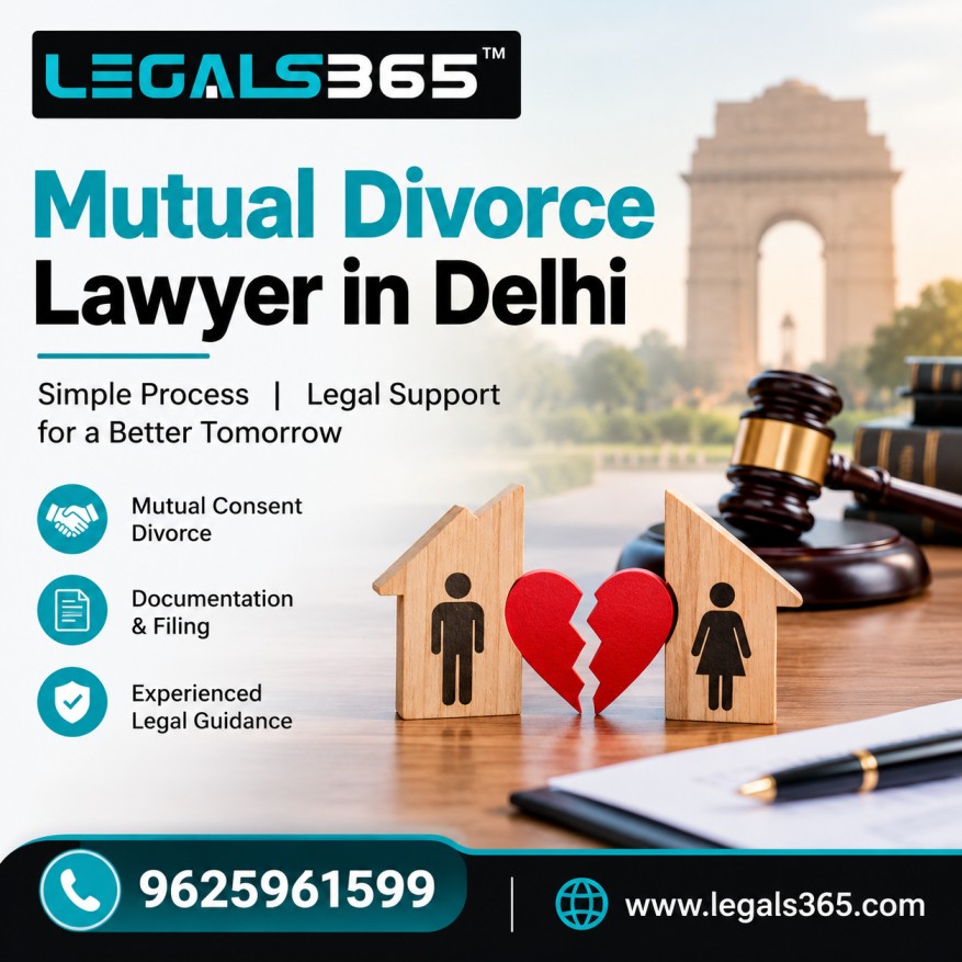  Mutual Divorce Lawyer in Delhi – Get Professional Legal Guidance