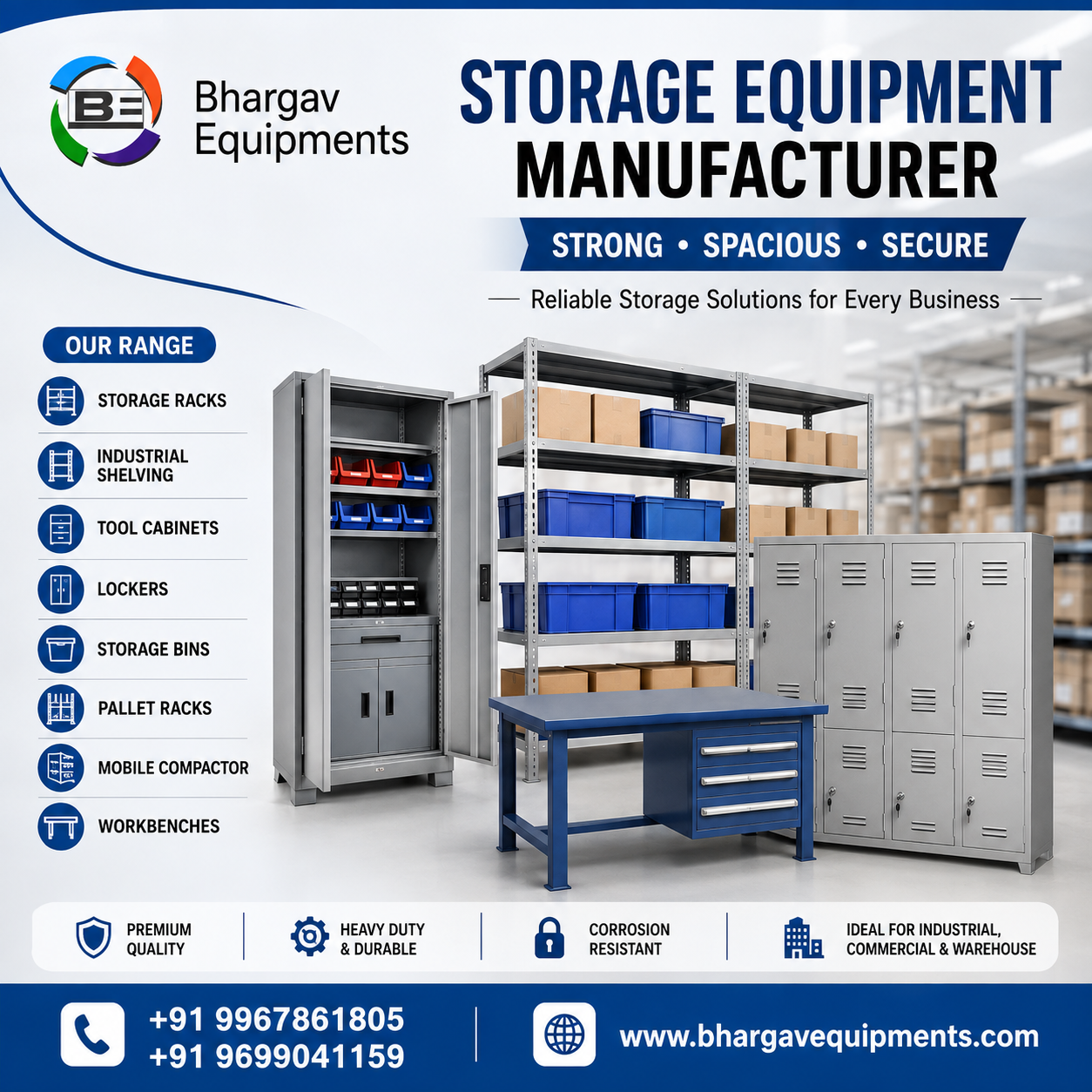  Storage Equipments | Manufacturer | Supplier