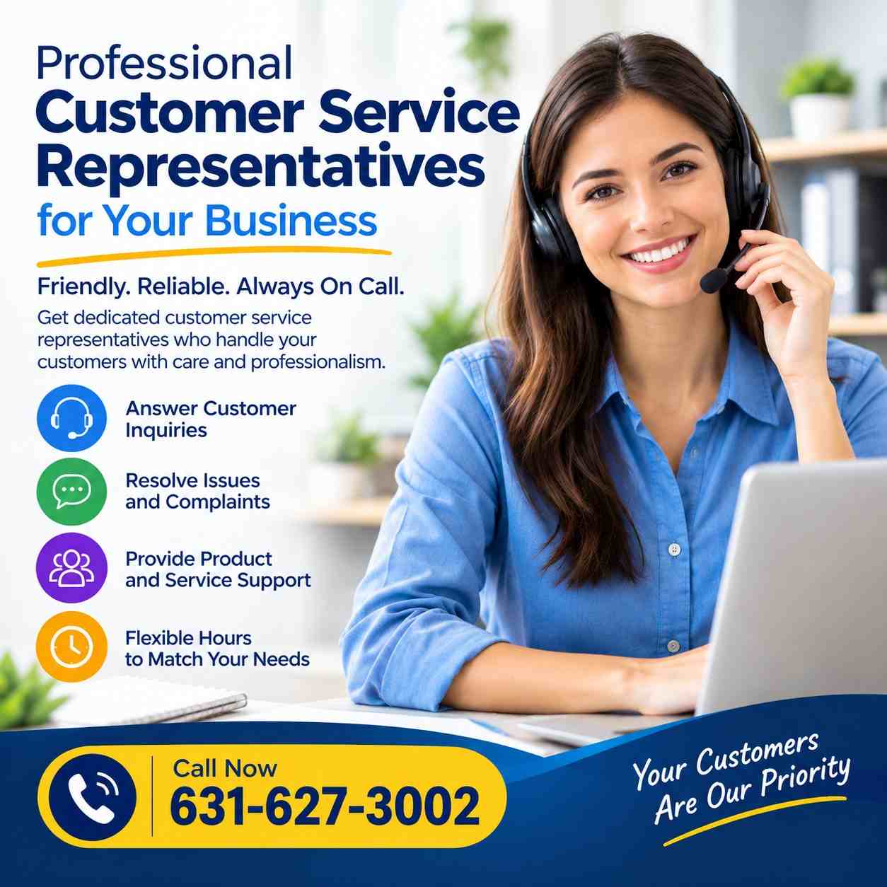  Professional Remote Customer Service Representatives