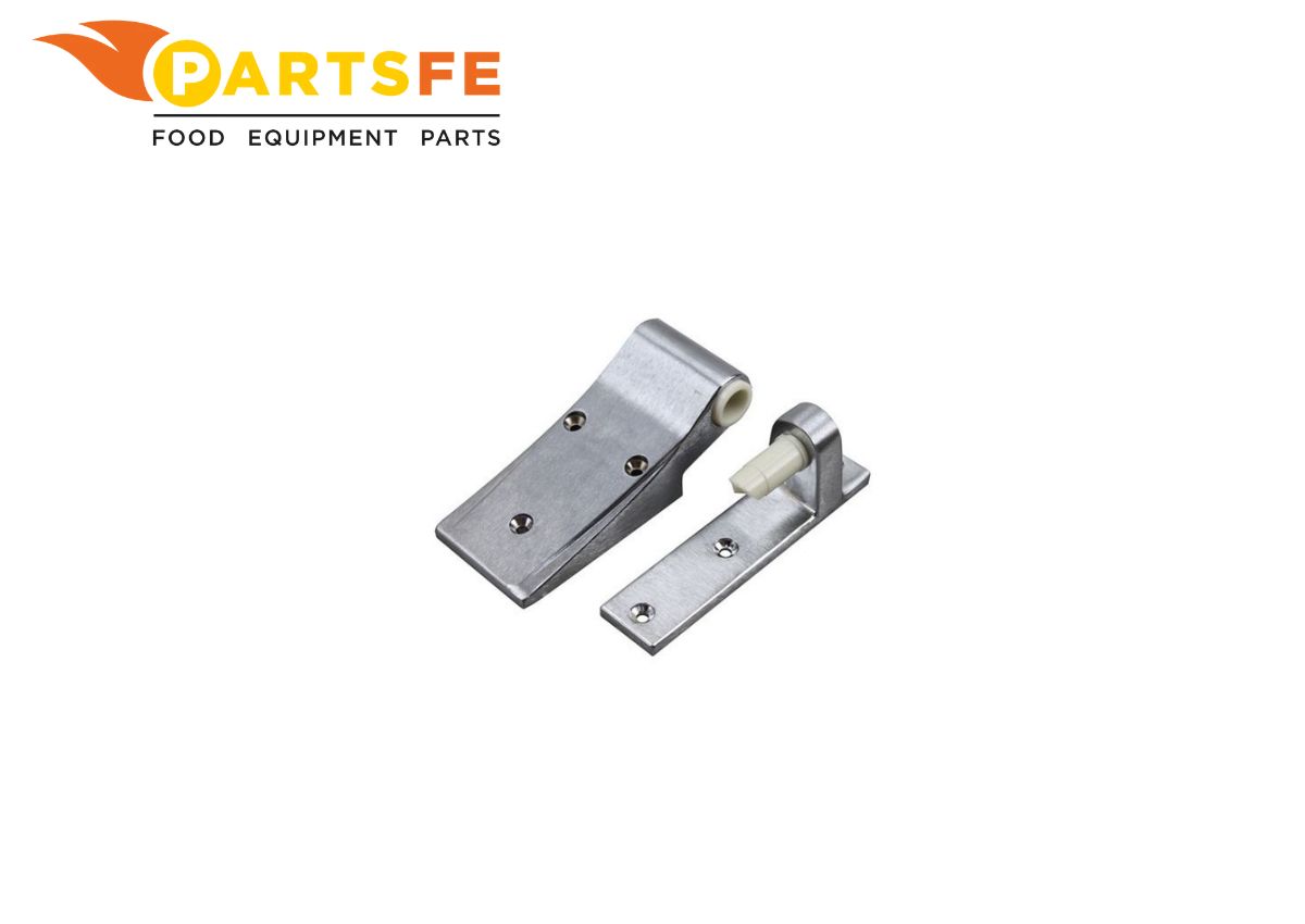  Brushed Chrome Commercial Refrigerator Lower Door Hinge