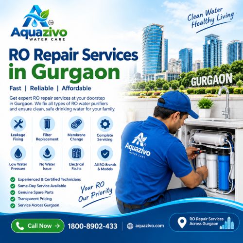 RO Repair Services in Gurgaon | Expert Repair & Care