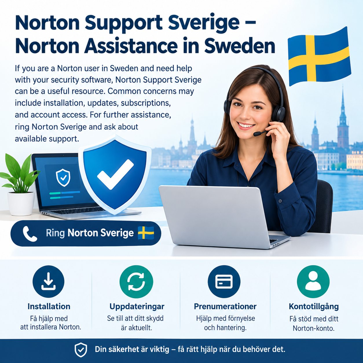  Norton Support Sverige – Norton Assistance in Sweden +46-766925143