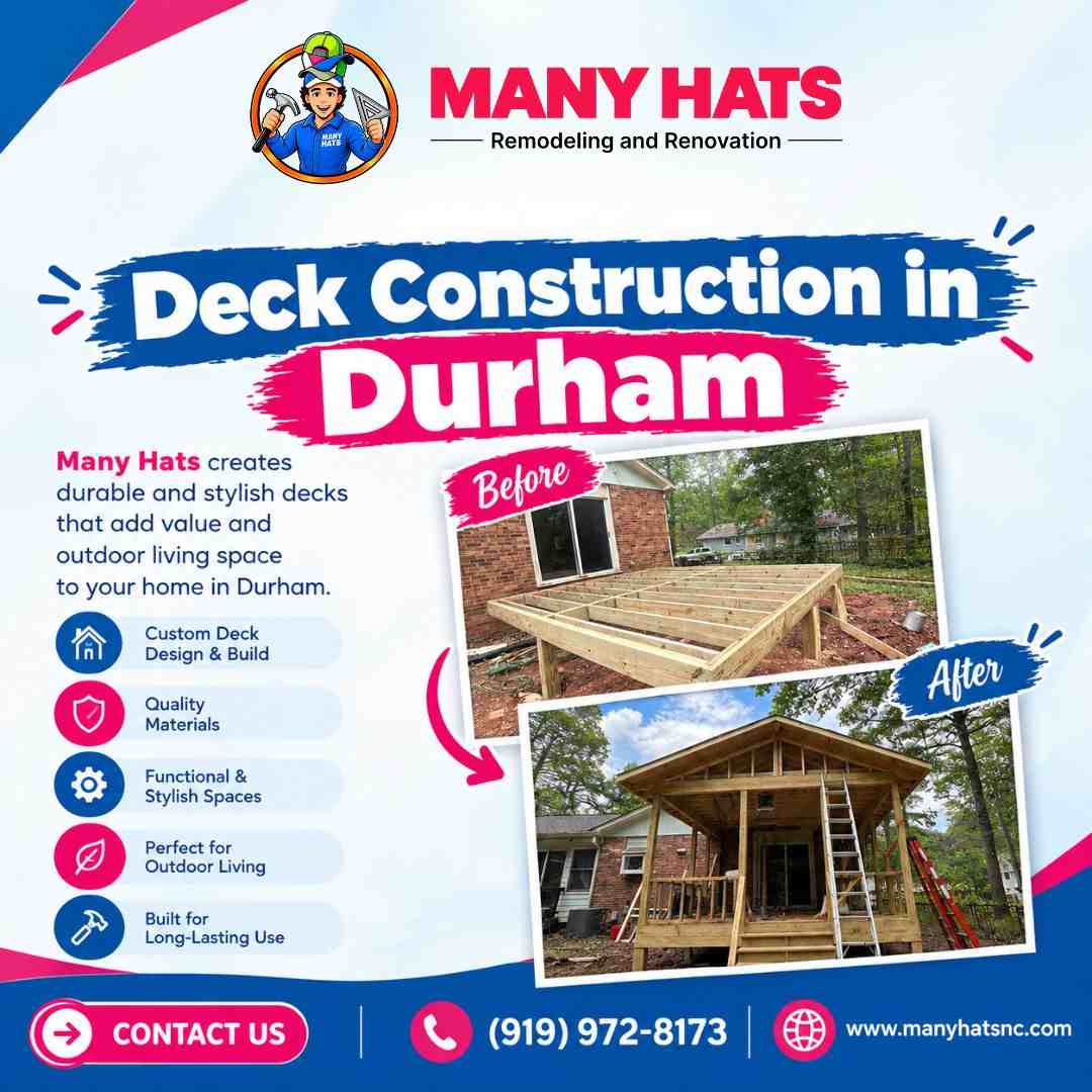  Deck Construction in Durham | Manyhats