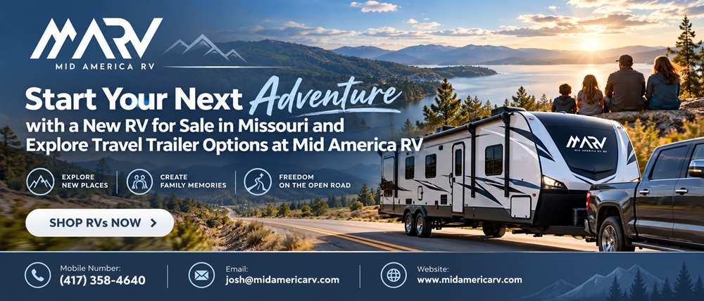 Start Your Next Adventure with a New RV for Sale in Missouri and Explore Travel Trailer Options at Mid America RV