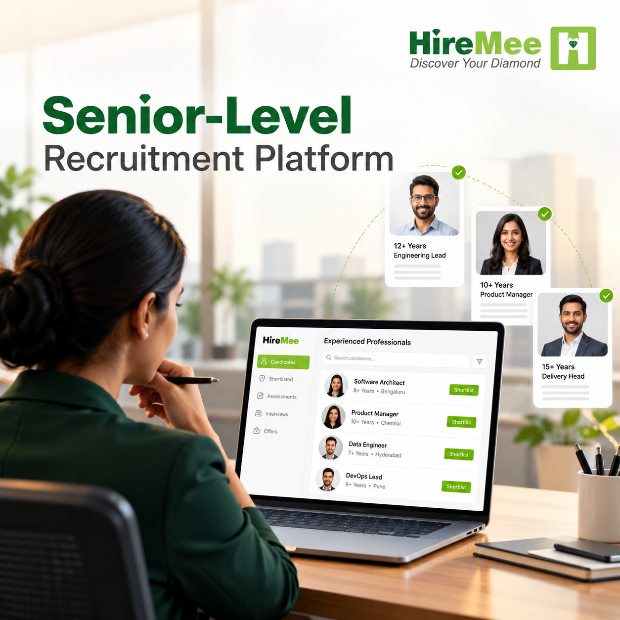  Senior-Level Recruitment Platform