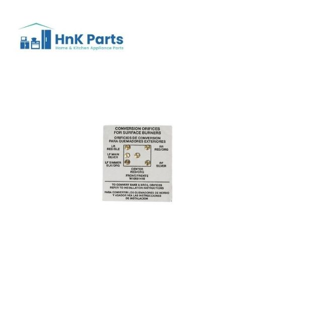  Whirlpool W10909678 Range Spud Orifice