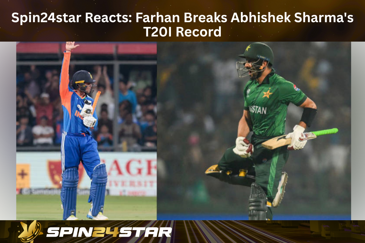  Join Spin24star Today Win Exciting Awards and Gifts as Farhan Scripts T20I History for Pakistan