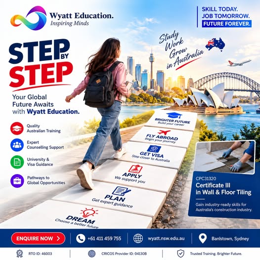  Wyatt Education – Certificate III Wall & Floor Tiling