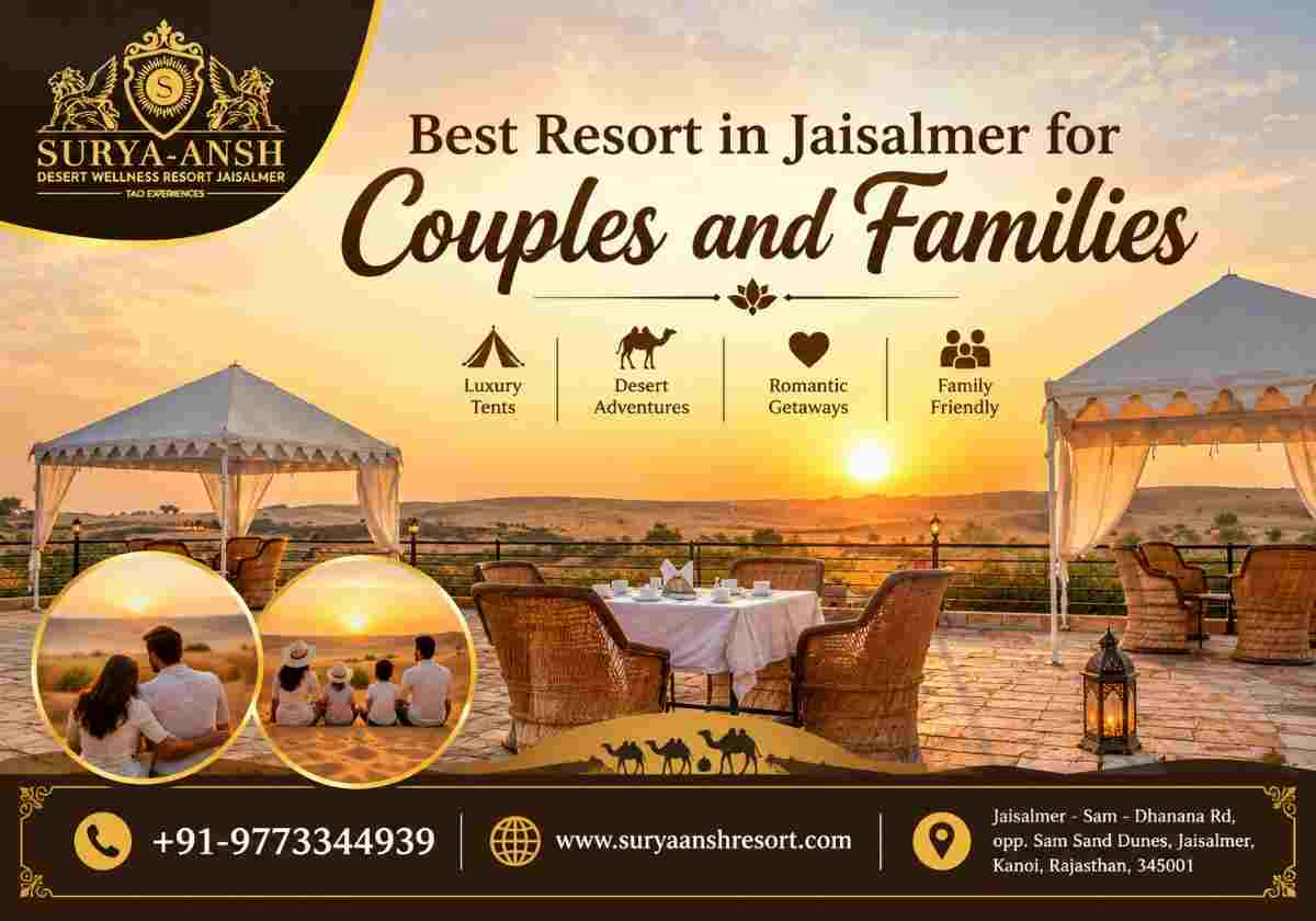  Best Resort in Jaisalmer for Couples and Families