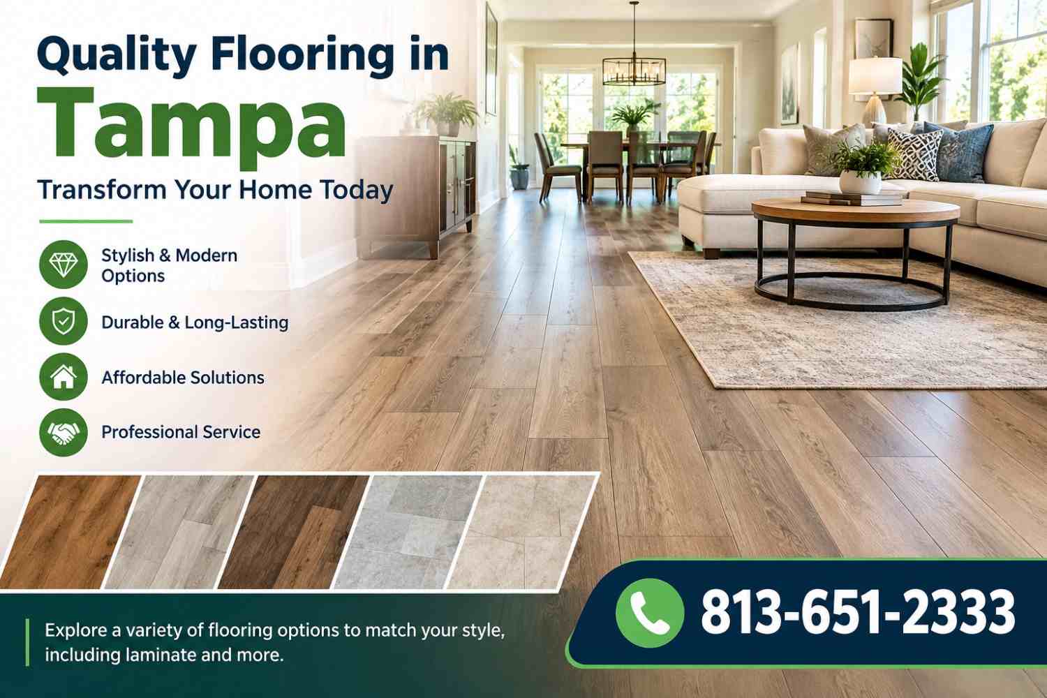  Quality Flooring in Tampa – Transform Your Home Today