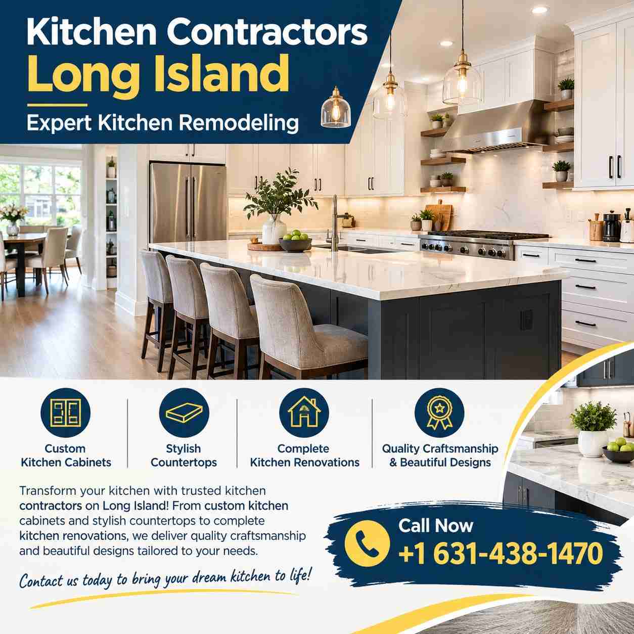  Kitchen Contractors Long Island | Expert Kitchen Remodeling