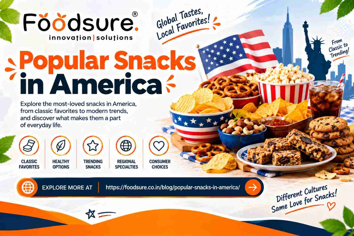  Popular Snacks in America: Trends and Consumer Favorites