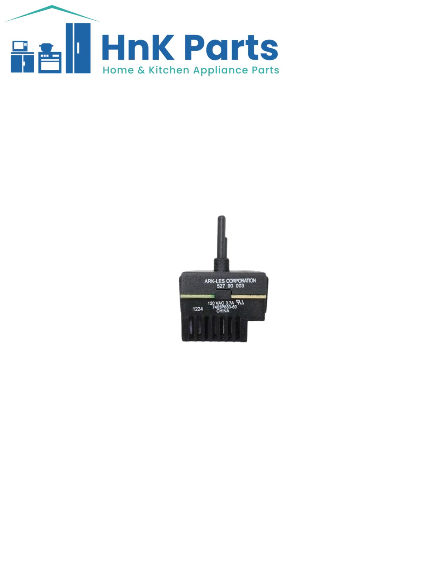  Whirlpool WP74009256 Range Fan Switch