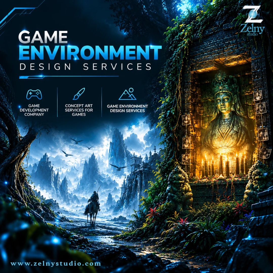  Game Environment Design Services | Zelny Studio