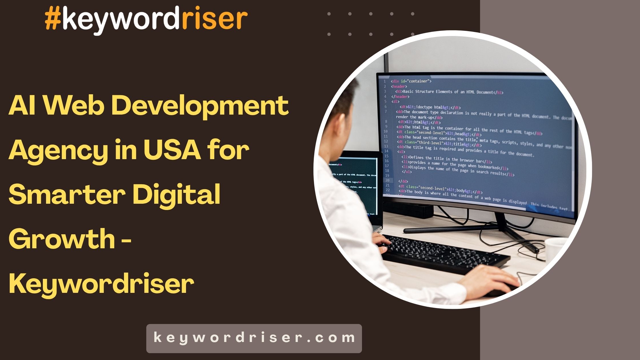  AI Web Development Agency in USA for Smarter Digital Growth - Keywordriser