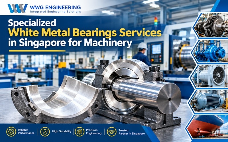  Specialized White Metal Bearings Services in Singapore for Machinery