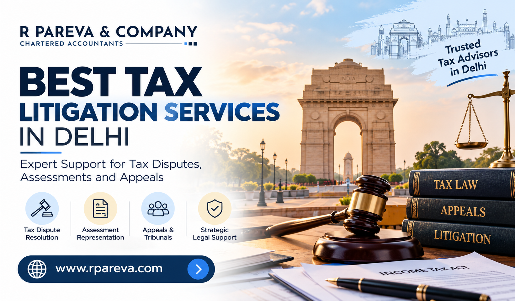  Income Tax Litigation Services in Delhi | R Pareva & Company