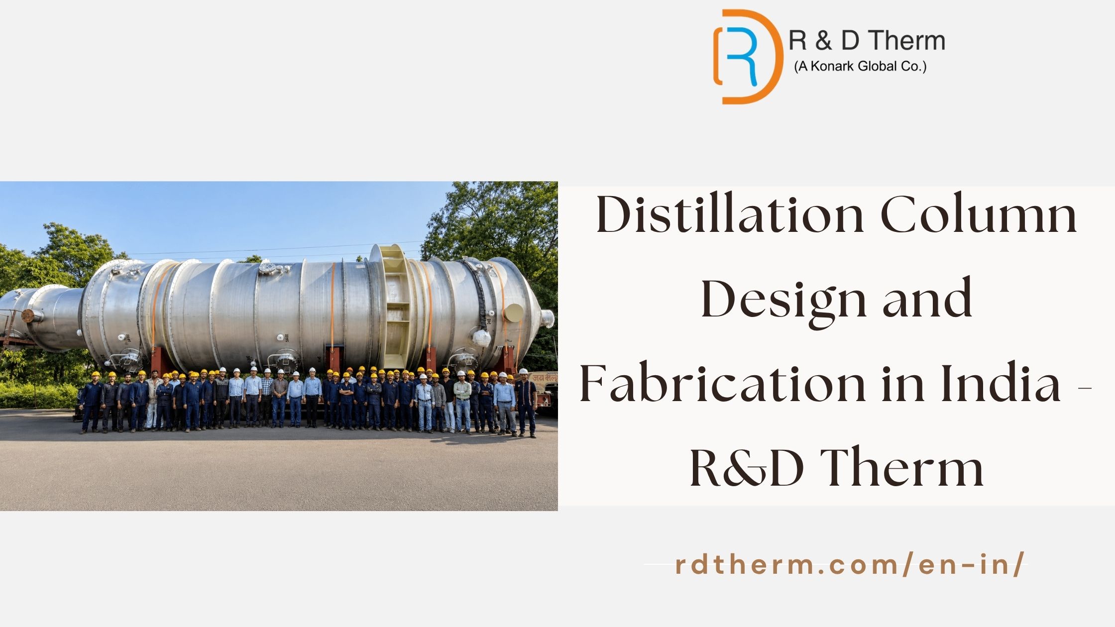  Distillation Column Design and Fabrication in India - R&D Therm