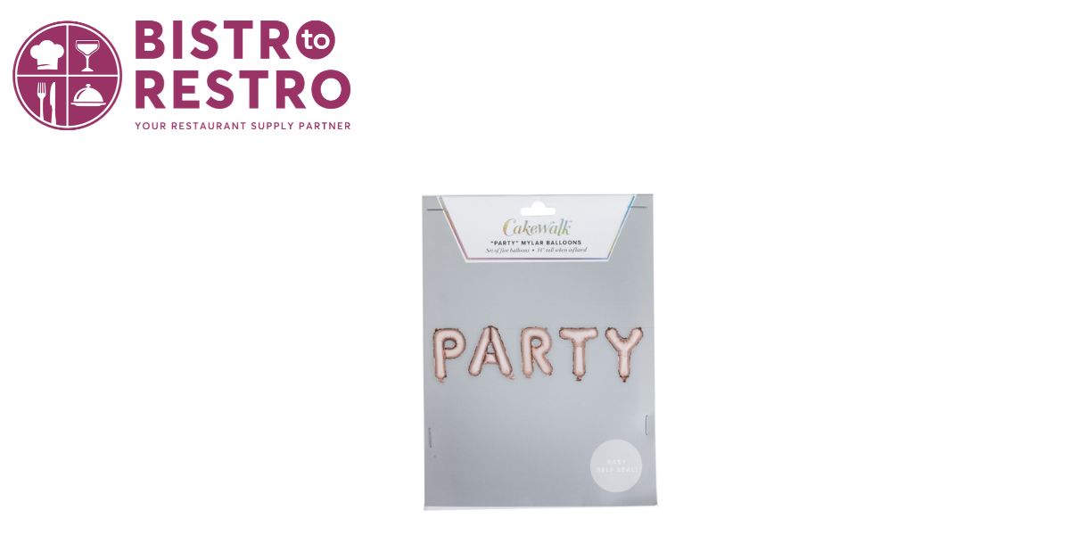  Rose Gold PARTY Mylar Balloon for Celebrations