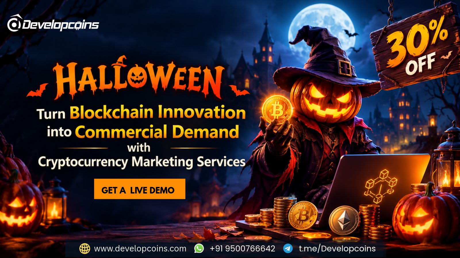  Turn Blockchain Innovation into Commercial Demand with Cryptocurrency Marketing Services