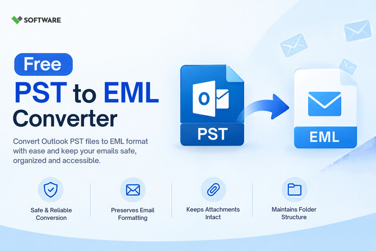  Convert Outlook PST Archives into Portable EML Files