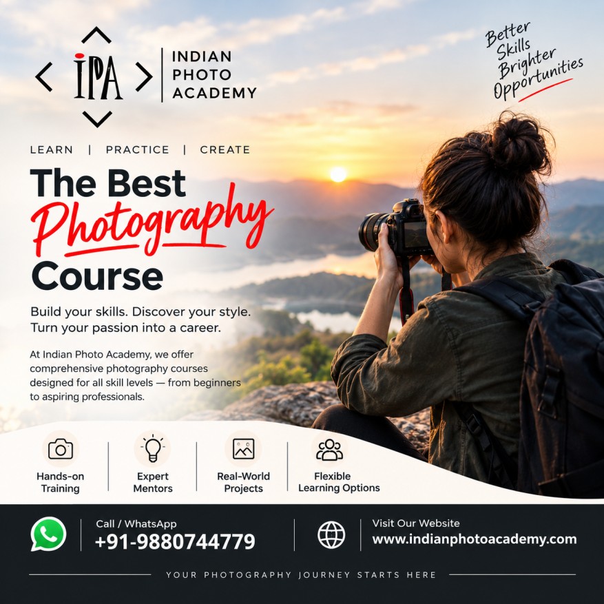  best photography course in IPA Bangalore