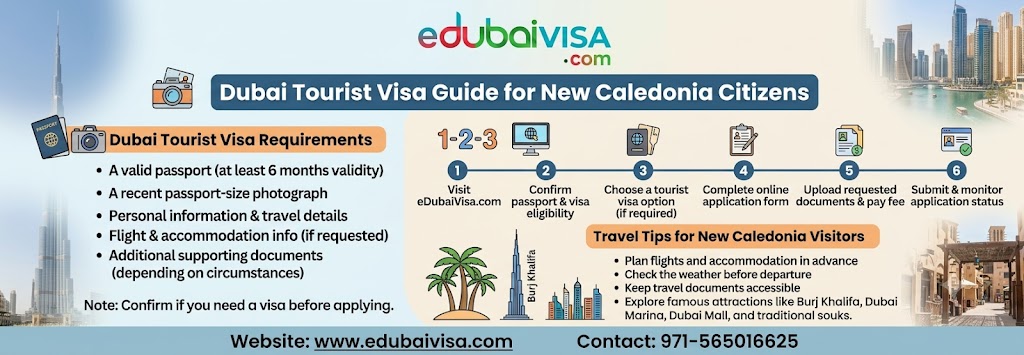  Dubai Tourist Visa for New Caledonia Citizens – Apply Online