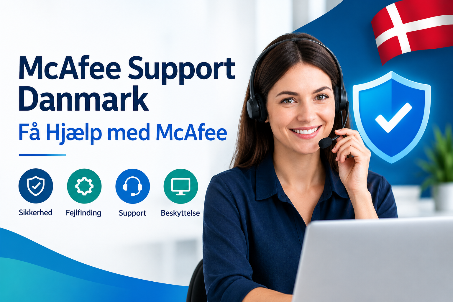  McAfee Danmark Kontakt – Få Hjælp Når Du Har Brug for Det +45-92457059