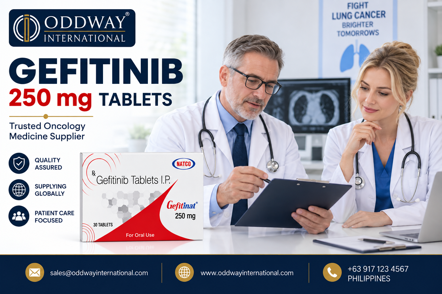  Buy Gefitinib with USA Compliant and Bulk Supply - Oddway