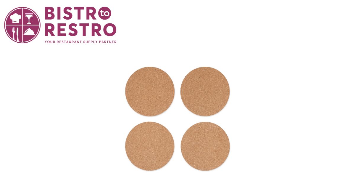  Buoyant Tabletop Cork Coasters for Drinks
