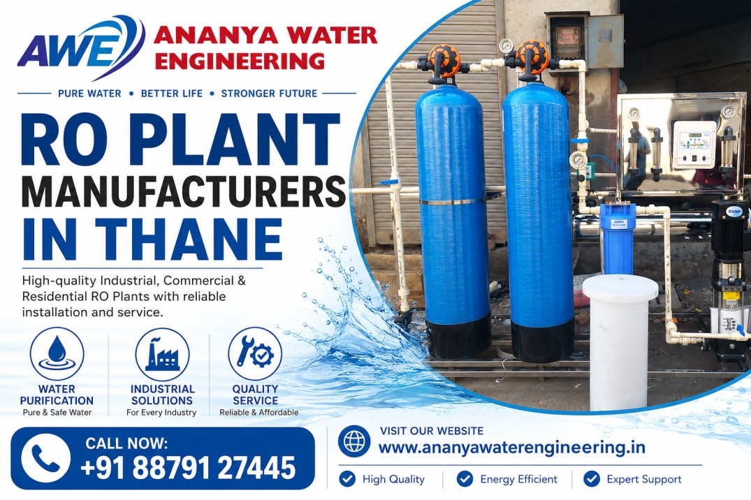  RO Plant Manufacturers in Thane | Ananya Water Engineering
