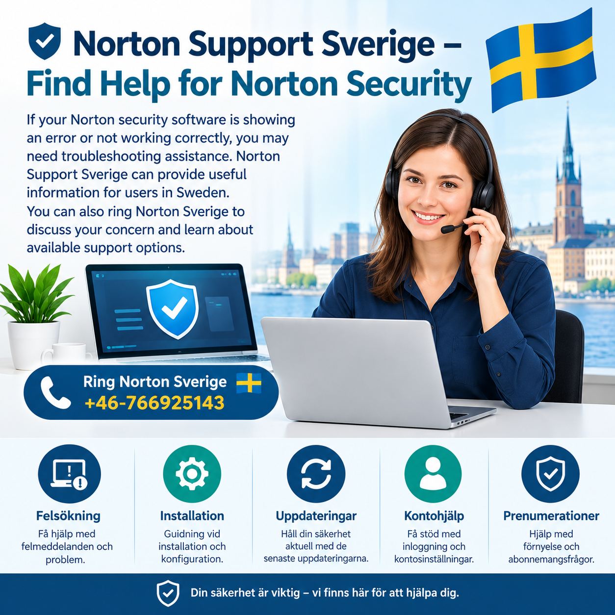  Norton Support Sverige – Find Help for Norton Security