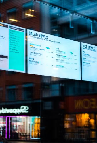  Digital Menu Boards for Restaurants to Attract More Customers