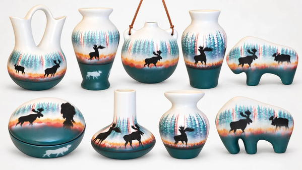  Moose Pottery & Vases | Handmade Art Pottery for Sale – CMPottery