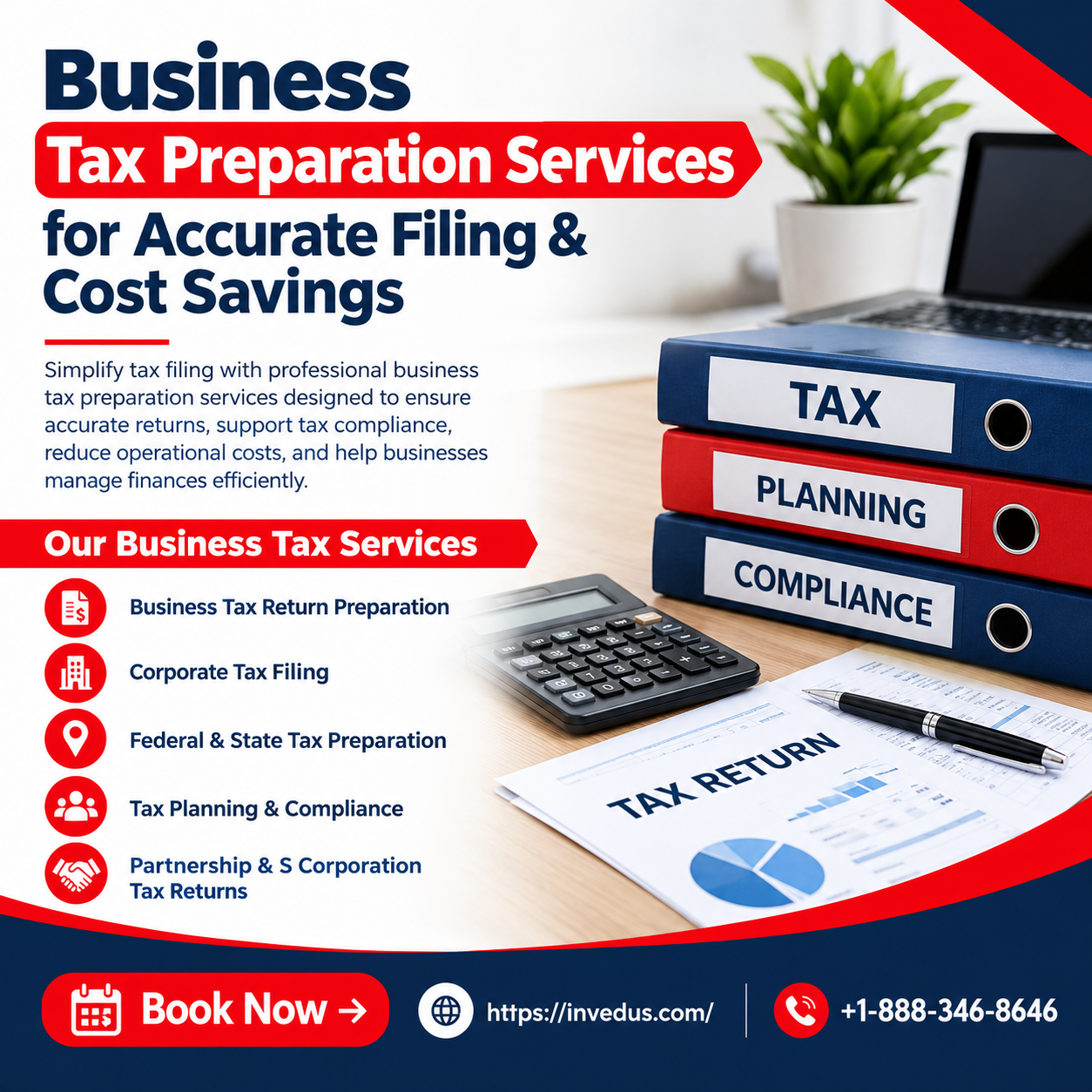  Professional Business Tax Preparation Services to Reduce Business Costs