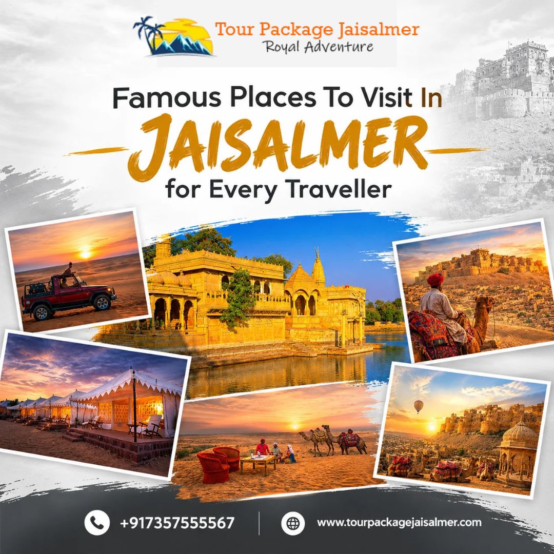  Famous Places To Visit In Jaisalmer for Every Traveller