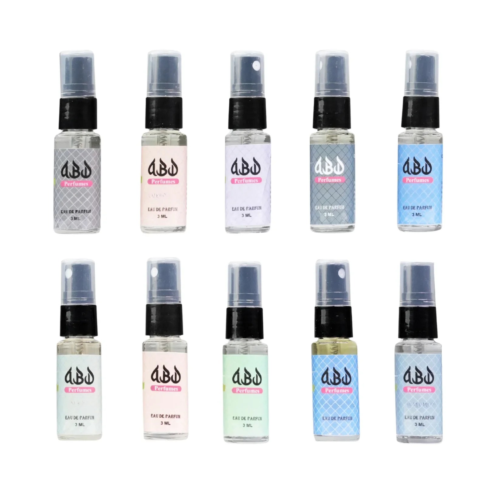  10 Best-Selling Perfumes Trial Kit – Explore Our Customer Favourites