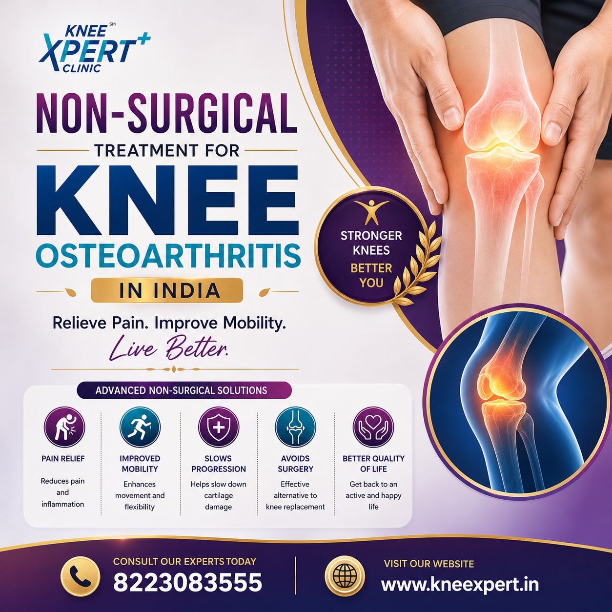  Non Surgical Treatment For Knee Osteoarthritis in India