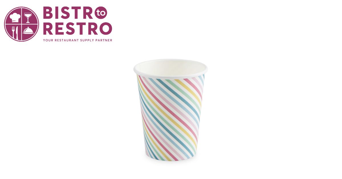  Sugar & Striped Cup for Everyday Drink Service